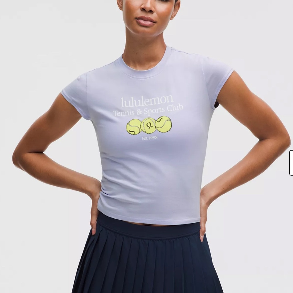 Organic Cotton Baby Tee Graphic Serene Blue - Picture 2 of 7